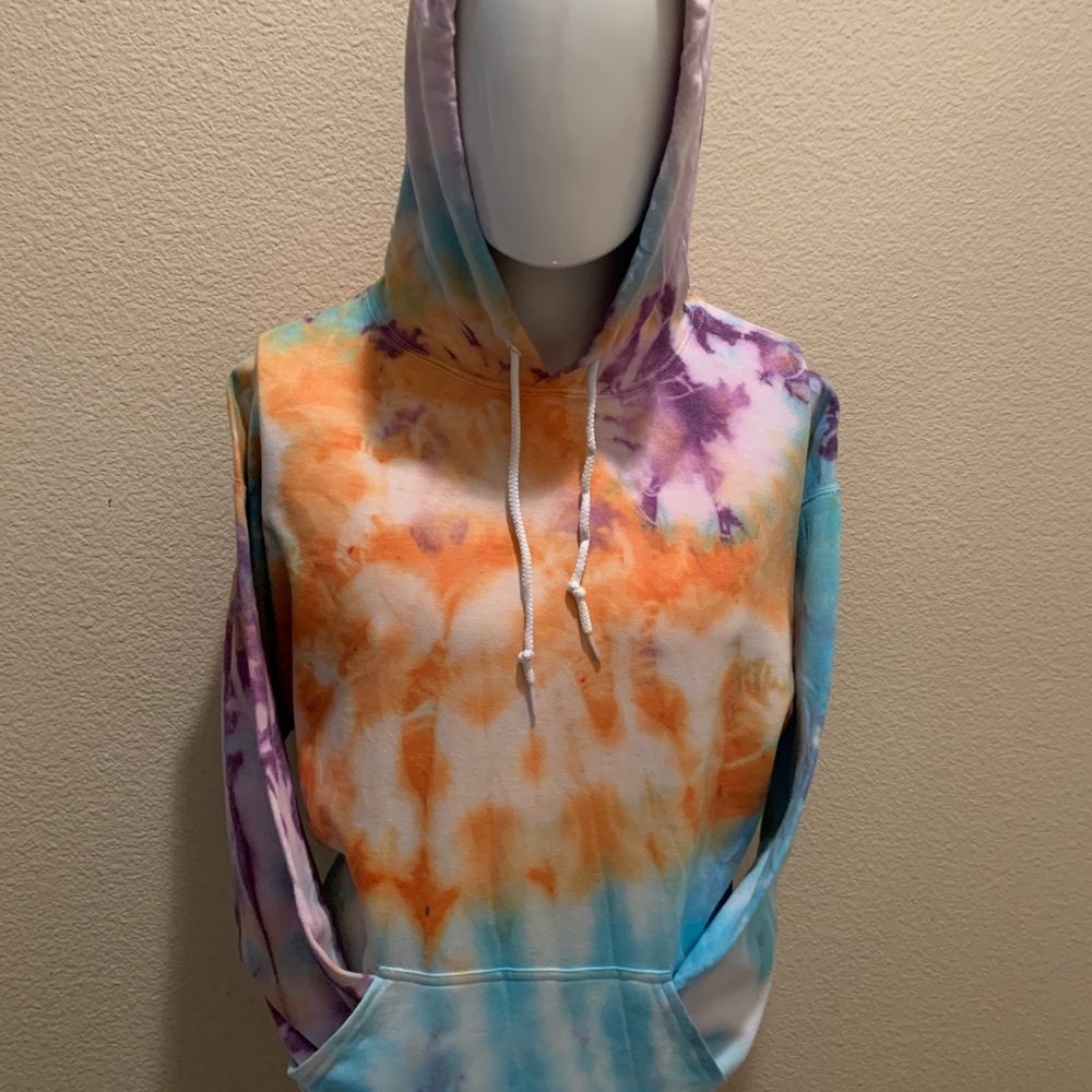 Calitoosweet original tie dye hoodie